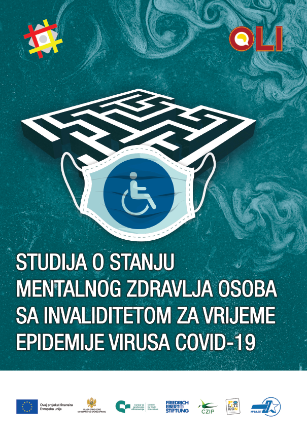 STUDIJA O STANJU MENTALNOG ZDRAVLJA OSOBA SA INVALIDITETOM ZA VRIJEME EPIDEMIJE VIRUSA COVID 19